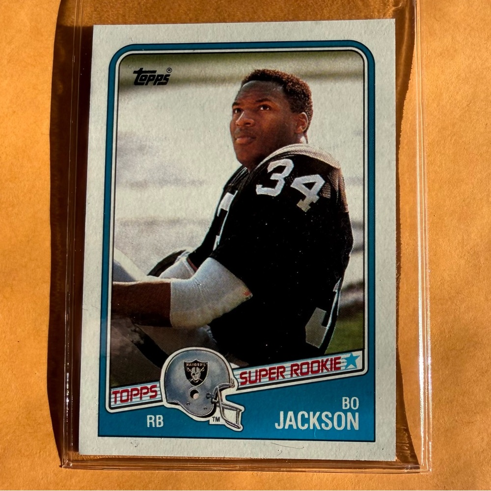 1988 Topps Football Complete Set - Bo Jackson Rookie Card NFL